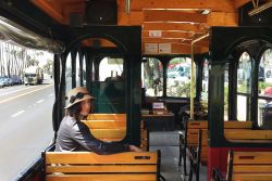 il Trolley Tour a Santa Barbara in California