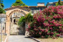 Il vecchio aeroporto di Orbetello in Toscana, appena fuori le mura cittadine