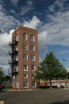 Il vecchio edificio della biblioteca alla Duke University di Durham, Carolina del Nord, Stati Uniti d'America.

