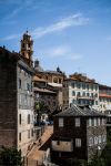 Il villaggio di Cervione uno dei borghi del nord della Corsica in Francia