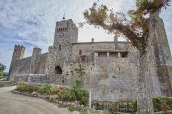 Il villaggio medievale di Larressingle nei pressi di Condom, Francia. E' la più piccola cittadina fortificata della Francia.
