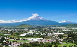 Il volcano Popocatépetl  è uno dei simboli dello stato di Morelos in Messico