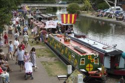 Il Waterways Festival sul Kennet & Avon Canal a Newbury in Inghilterra - © Peter Titmuss / Shutterstock.com