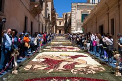 L'Infiorata di Noto la festa di primavera legata alla tradizione del Corpus Domini - © maratr / Shutterstock.com