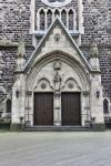 Ingresso della chiesa degli Apostoli nella città di Dortmund, Germania.

