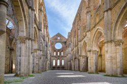 Dentro all'Abbazia di San Galgano a Chiusdino in Toscana - © Georgia Carini / Shutterstock.com