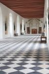 Interno dell'elegante Castello di Chenonceau, Valle della Loira, Francia. Al tempo di Caterina de' Medici il castello venica utilizzato per sontuose feste delle nobiltà francese ...