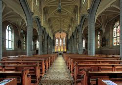 Interno della Cattedrale di Newry in Irlanda del Nord