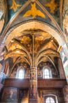 Interno della chiesa della Santa Trinità a Lublino, Polonia. Edificata quasi interamente nel 14° secolo, venne successivamente ricostruita in stile gotico nel 1407 - © katatonia82 ...