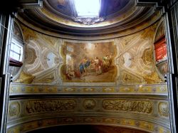 Interno della chiesa di San Giovanni Battista a Minerbio in Emilia - © Threecharlie - CC BY-SA 3.0, Wikipedia