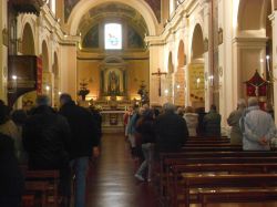 Interno della Chiesa di San Martino Vescovo a Macerata Campania