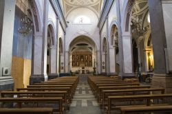 Interno della Chiesa Madre di Noci in Puglia
