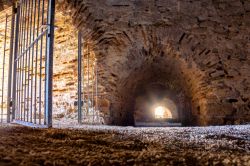 Interno della fortezza veneziana di Rio nei pressi di Patrasso, Grecia.

