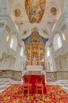 Interno dell'abbazia cistercense di Stams nei pressi di Imst, Austria. Venne fondata nel 1273 dal conte Meinhard II° di Gorizia-Tirolo e da sua moglie. E' uno dei più interessanti ...