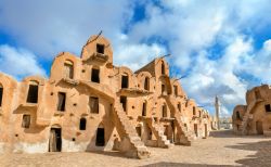 Ksar Ouled Soltane, uno dei granai fortificati della Tunisa non lontano da Tataouine