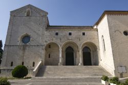L'antica cattedrale nel centro storico di Osimo nelle Marche