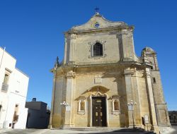 La Chiesa di San Filippo e Giacomo a Diso, la Chiesa Madre del centro storico in provincia di Lecce - © Lupiae, CC BY-SA 3.0, Wikipedia