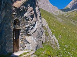 La antica zona mineraria di Liconi nel territorio di Cogne in Valle d'Aosta