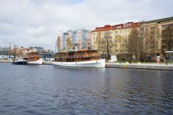 La banchina della città finlandese di Savonlinna in un pomeriggio nuvoloso - © Karasev Victor / Shutterstock.com