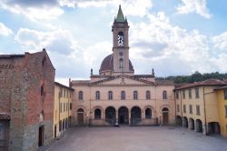 La Basilica di Santa Maria delle Grazie a San Giovanni Valdarno, cittadina della Toscana