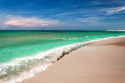 La bella Spiaggia di Maimoni si trova vicino a San Giovanni di Sinis, costa ovest della Sardegna.