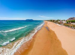 La bella spiaggia di Terracina sulla Riviera di Ulisse nel Lazio