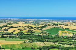 La campagna di Montefiore Conca nei pressi del Monte Titano e di San Marino, Emilia Romagna. 



