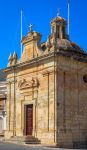La Cappella dell'Assunzione in piazza St .Nicholas a Siggiewi, isola di Malta.
