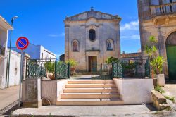 La Cappella della Madonna della Palma a Palmariggi, non distante da Otranto in Puglia.