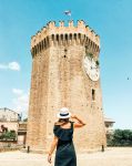 La caratteristica Torre del Gualtieri a San Bemedetto del Tronto - credit AlexCoda 