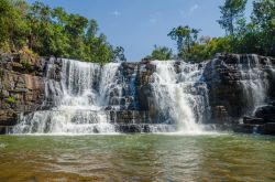 La cascata di Sala nei pressi di Labe, Conakry, Guinea.

