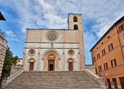 La Cattedrale della Santissima Annunziata a Todi in Umbria.