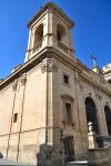 La cattedrale dell'Assunzione di Maria Vergine a Lerida, Spagna. Iniziata nel 1761, venne ultimata nel 1790 in stile neoclassico e barocco.
