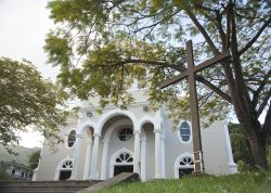 La Cattedrale dell'Immacolata Concezione di Victoria, Mahé, Seychelles.



