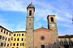 La cattedrale di Bobbio, Piacenza, Emilia Romagna. ...