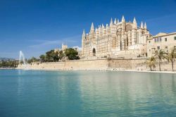 La Cattedrale di Palma di Maiorca, isole Baleari