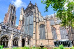 La Cattedrale di San Martino in centro a Utrecht in Olanda