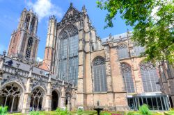 La Cattedrale di San Martino in centro a Utrecht in Olanda