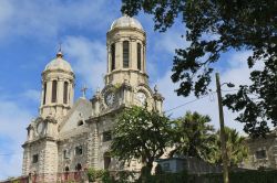 La cattedrale di St. John's a Antigua e Barbuda, America Centrale. Dedicata a Giovanni il Divino e a Giovanni Battista, questa chiesa anglicana risale al 1683. Distrutta da un terremoto, ...