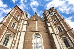 La cattedrale Liebfrauenmuenster a Ingolstadt, Germania. La sua costruzione venne iniziata nel 1425 e conclusa solo nel 1504. E' uno degli edifici religiosi in stile gotico più elegante ...