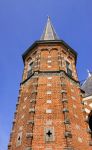 La celebre torre Waterpoort nella città di Sneek, Frisia (Olanda).
