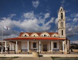 La chiesa Apostolos Loucas a Kolossi isola di Cipro