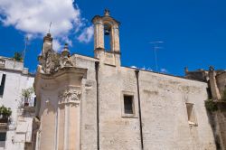 La chiesa della Madonna dei Martiri a Altamura, Puglia. Fondata nella seconda metà del XIII° secolo, è una delle più antiche della città.
