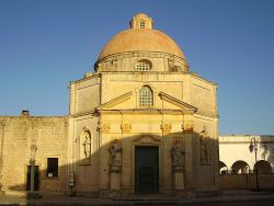 La Chiesa della Madonna della Luce in centro a Scorrano in Puglia - ©  Lupiae, CC BY-SA 3.0, Wikipedia