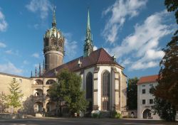 La Chiesa della Riforma, dove Martin Lutero appese le sue Tesi a Wittenberg