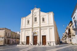 La Chiesa dell'Addolorata in una giornata di sole a Cerignola in Puglia
