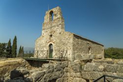 La chiesa di Saint Ioannis a Preveza, Grecia. Questo antico luogo di culto sorge nei pressi di un'area archeologica della città greca.


