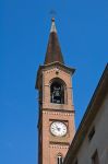 La Chiesa di San Bartolomeo Church a Roccabianca inEmilia-Romagna