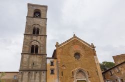La chiesa di San Francesco nella cittadina di Acquapendente, Viterbo, Lazio. Sorta precedentemente alla nascita del santo a cui è dedicata, in origine questa chiesa aveva forme gotiche ...