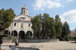 La chiesa di "San Giorgio il VIttorioso" a Dupnitsa non lontano da Samokov in Bulgaria.